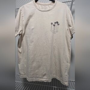 Cactus Beige Palm Graphic Tee